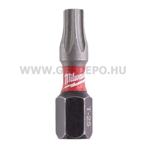 Milwaukee Shockwave Impact Duty torx bit T25x25 mm - 25 db
