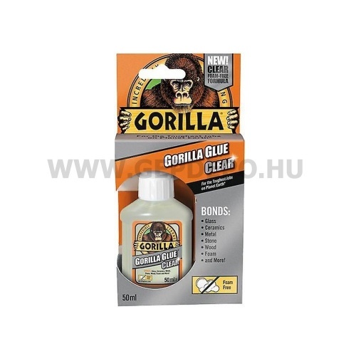 Gorilla Glue Clear kristálytiszta ragasztó 50ml
