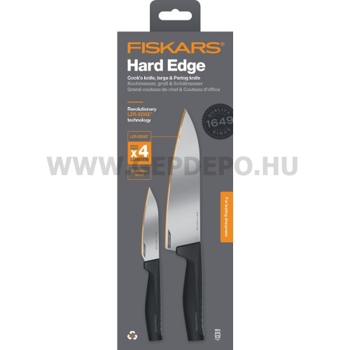 Fiskars Hard Edge késkészlet 2 késsel