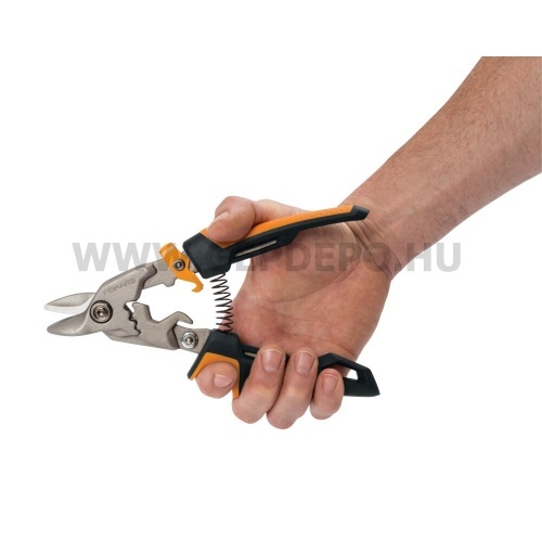 Fiskars PowerGear™ Aviation lemezvágó olló bulldog