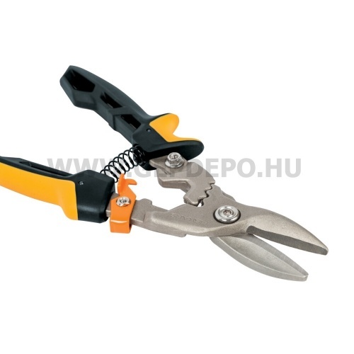 Fiskars PowerGear™ Aviation lemezvágó olló, egyenes