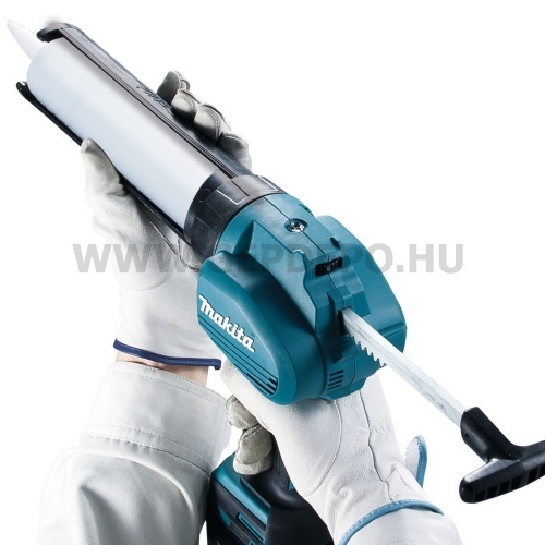 Makita DCG180Z akkus kittkinyomópisztoly géptest