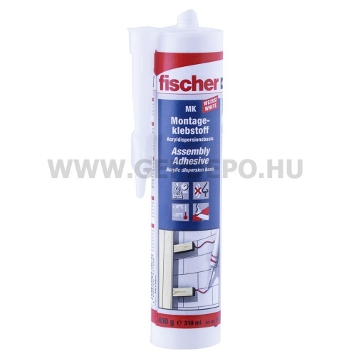 Fischer szerelőragasztó MK-310 fehér