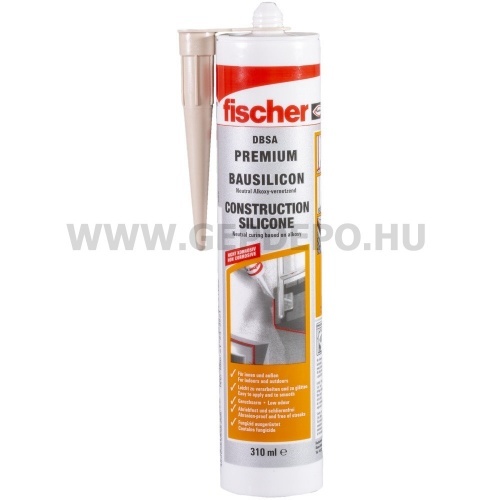 Fischer építőszilikon DBSA GR szürke