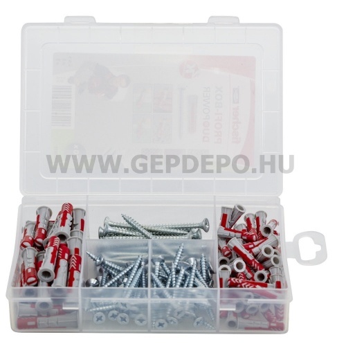 Fischer Profi-Box DUOPOWER dübel készlet csavarral 160 részes