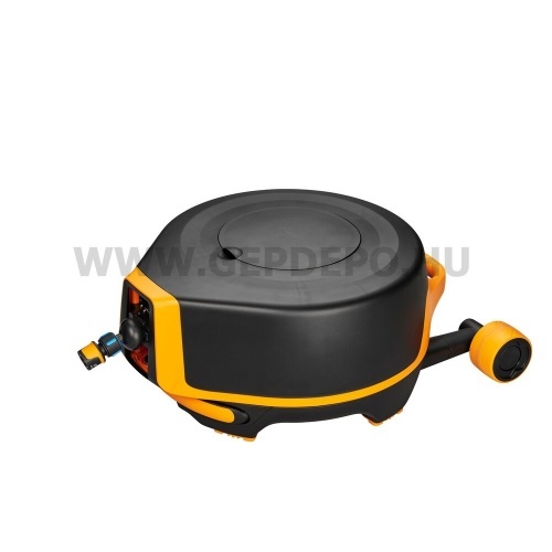 Fiskars XL automata tömlőkocsi kerekekkel