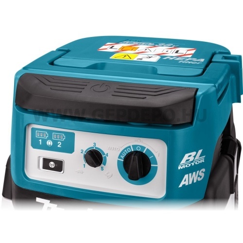Makita DVC157LZX3 akkus porszívó géptest 2X18V LXT BL AWS
