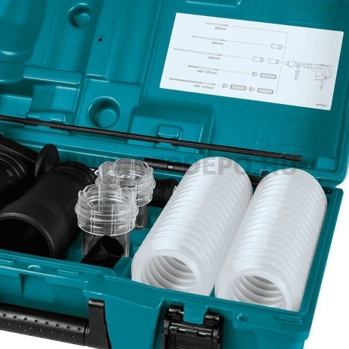 Makita porelszívó szett SDS-Max fúró-vésőkalapácshoz