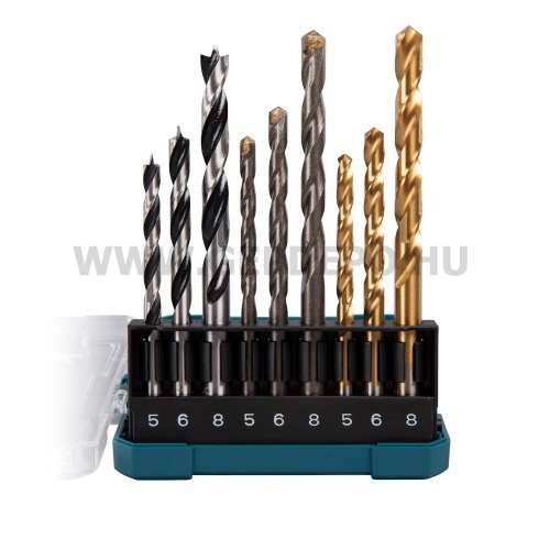 Makita fa-fém-kőzetfúró készlet 9db
