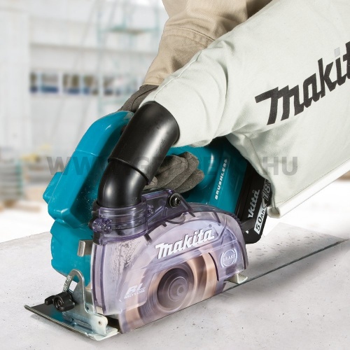 Makita DCC500RTE akkus száraz gyémántvágó 18V LXT BL AWS ADT