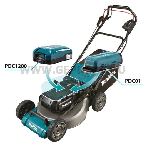 Makita LM001CZ akkus önjáró fűnyíró géptest 36V 40Vmax LXT BL XPT