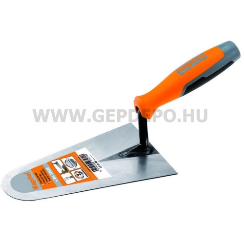 Kapriol kerek kőműves kanál 18cm Progrip nyéllel