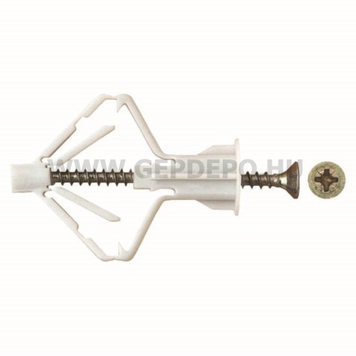 Gipszkarton tipli és csavar 10x 50mm 20db/doboz (JKH)