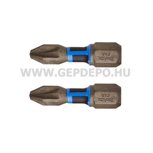 Makita impact PREMIER torziós csavarbehajtó bit PZ2 25mm 15db