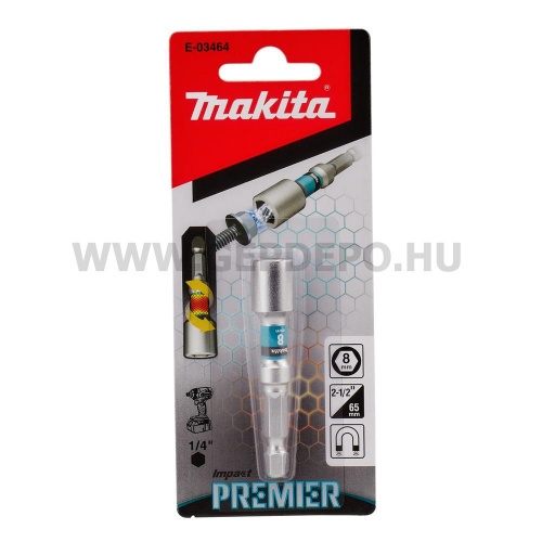 Makita impact PREMIER mágneses dugókulcs H8 65mm