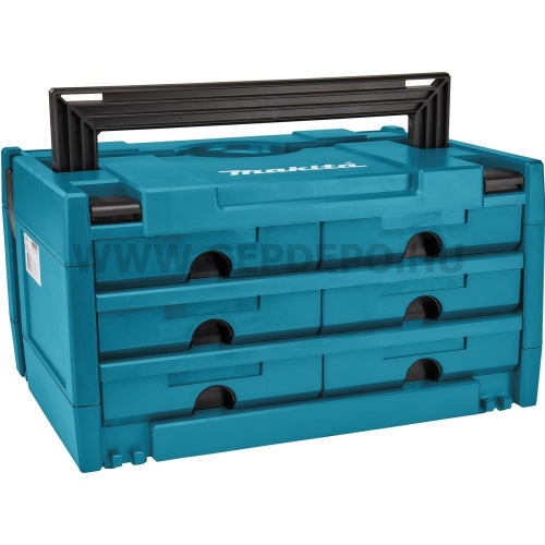 Makita MakPac Makstor 6 fiókos tároló doboz