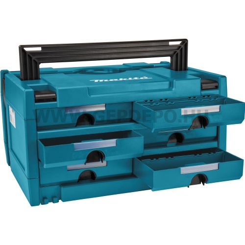 Makita MakPac Makstor 6 fiókos tároló doboz