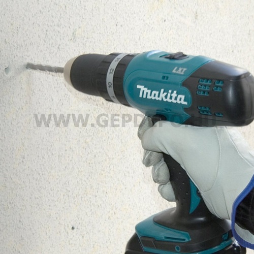 Makita DHP453Z akkus ütvefúró-csavarbehajtó géptest 18V LXT