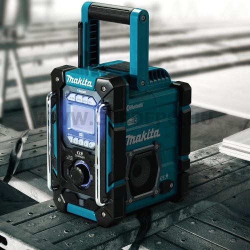 Makita DMR301 akkus Bluetooth rádió töltő funkcióval 12V-18V CXT LXT (230V)