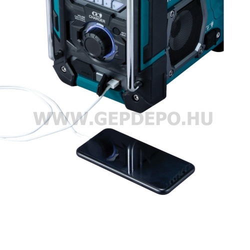 Makita DMR301 akkus Bluetooth rádió töltő funkcióval 12V-18V CXT LXT (230V)