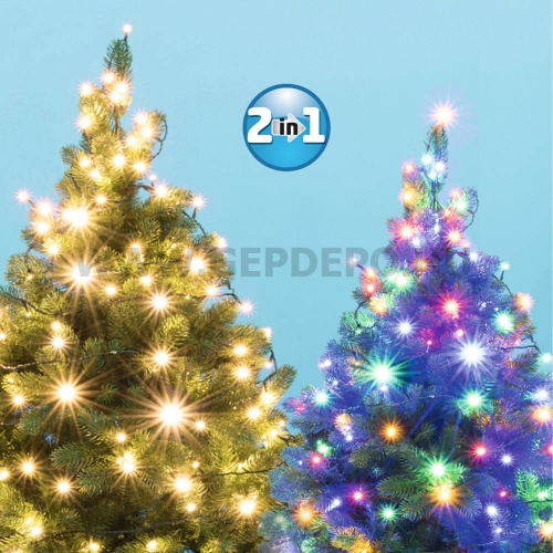Somogyi LED-es DUAL COLOR fényfüzér 14m
