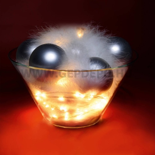 Somogyi LED-s izzósor 7,9m (meleg fehér, csak beltérben használható)