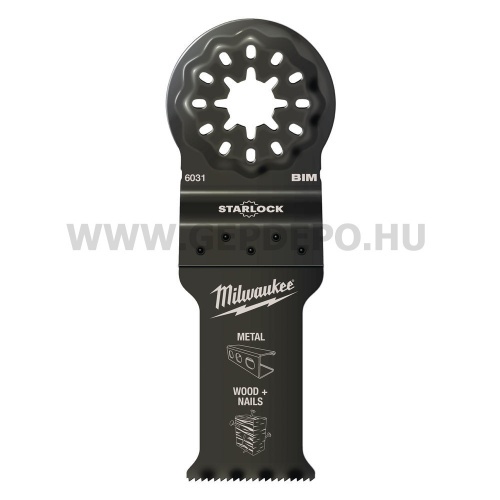 Milwaukee Multi Starl merülő fűrészlap Bim 28x47 mm 1 db