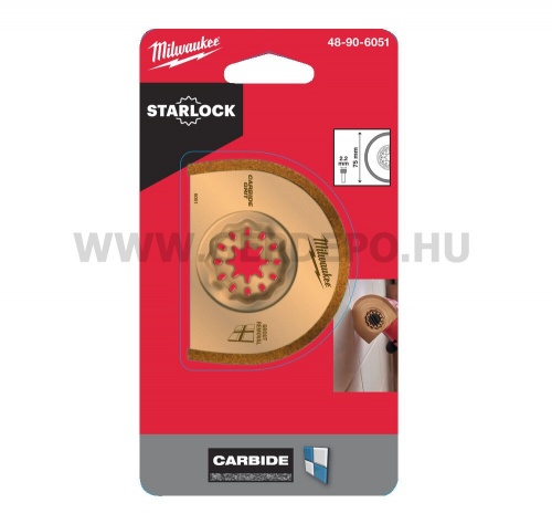 Milwaukee Multi Starl szegmneses fűrészlap karbidszemcsés 75x2,2mm 1db