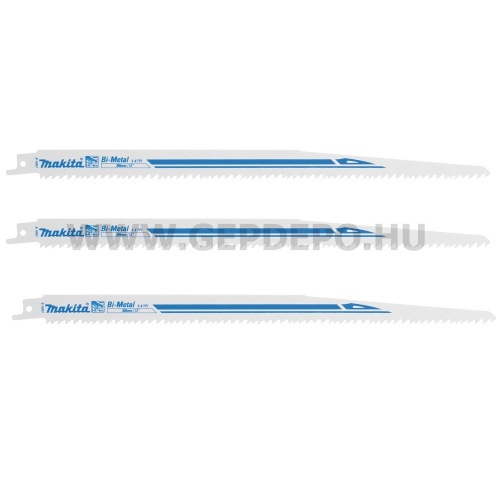 Makita bimetál orrfűrészlap FA, FÉM, TPI:5-8, 305 mm - 3 db (S1411VF)