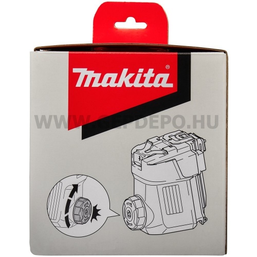Makita portartály HEPA szűrővel DX10/11 elszívóhoz
