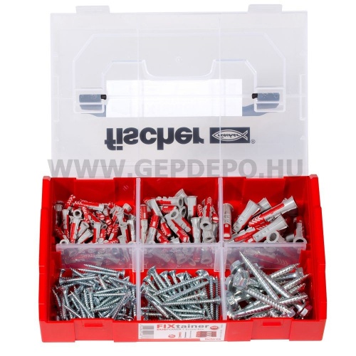 Fischer FIXtainer duopower+csavar 215 részes