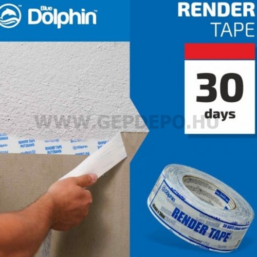 Blue Dolphin Render vakolószalag kültéri UV álló 30napos 48mmx50m