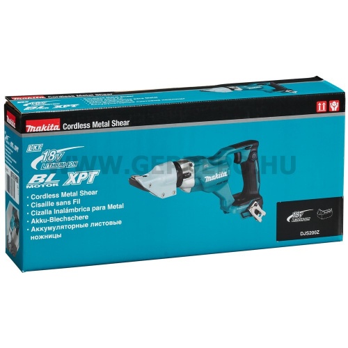 Makita DJS200Z akkus lemezvágó géptest 18V LXT BL XPT