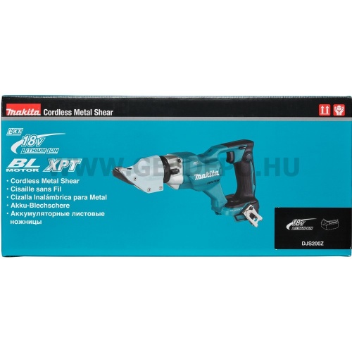 Makita DJS200Z akkus lemezvágó géptest 18V LXT BL XPT