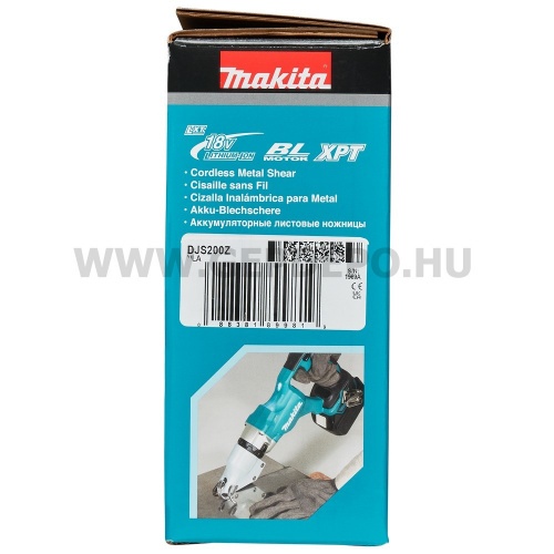 Makita DJS200Z akkus lemezvágó géptest 18V LXT BL XPT