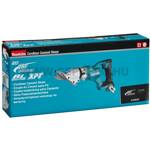 Makita DJS800Z akkus cementlap vágó olló géptest 18V LXT BL XPT