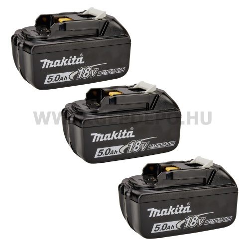 Makita DLX2359TJ1 akkus szett 18V LXT BL XPT ( DHP484 +DTW300 +3xBL1850B + 1xDC18RC + MakPac )