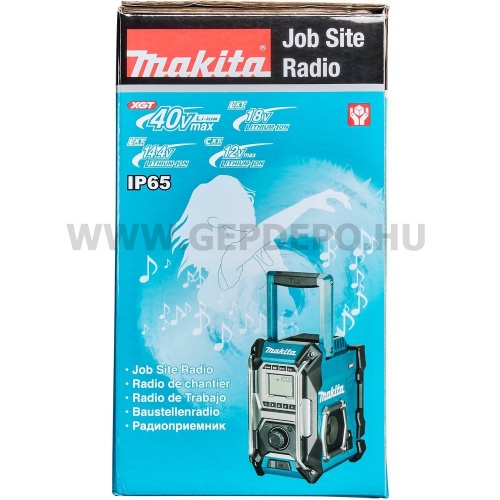 Makita MR001GZ akkus rádió 40V max XGT 18V LXT 10,8V-12V Max CXT