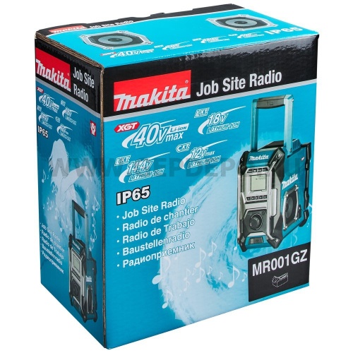 Makita MR001GZ akkus rádió 40V max XGT 18V LXT 10,8V-12V Max CXT