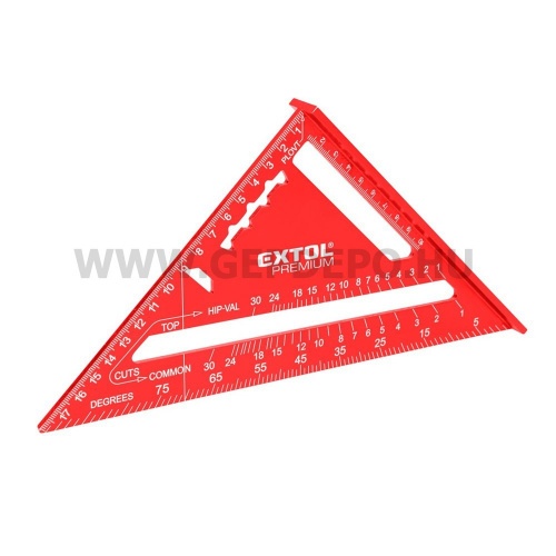 Extol alumínium talpas derékszög 175mm