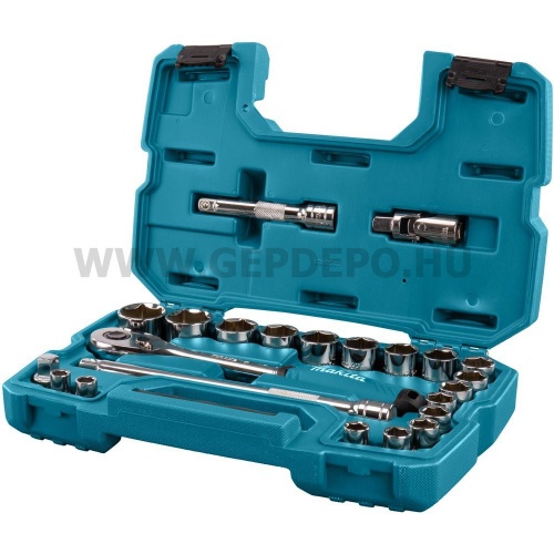 Makita dugókulcs készlet 23db-os 1,2"