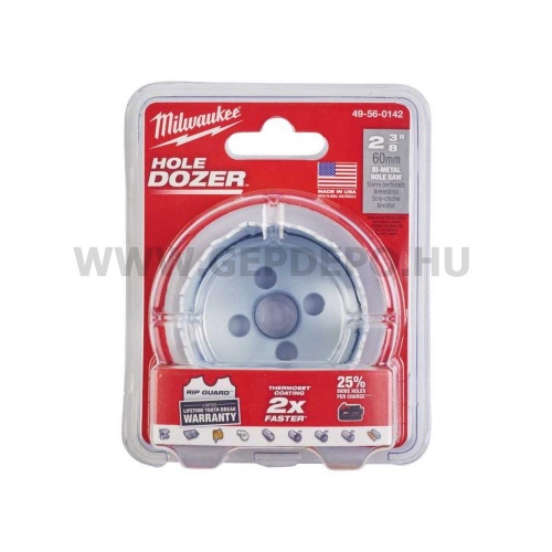 Milwaukee Hole Dozer Bimetál kobalt lyukfűrész 60 mm
