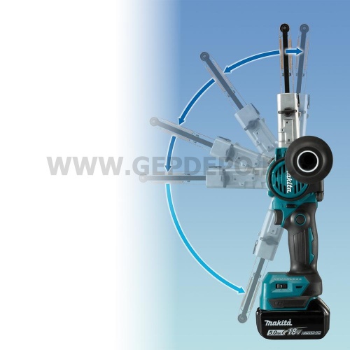 Makita DBS180RTJ keskeny szalagcsiszoló 18V LXT BL MAKPAC kofferben