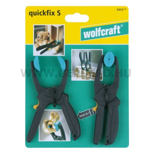 wolfcraft 2 db Quickfix gyorsszorító 30 mm
