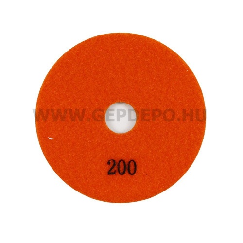 Diatech Maxon tépőzáras száraz beton polírozó tárcsa 100mm S200