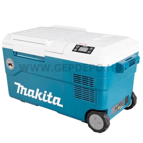 Makita CW001GZ akkus hűtő és melegentartó láda 20L XGT 40V max 18V LXT (12V/24V 230V)