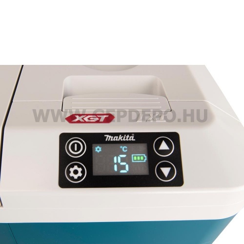 Makita CW001GZ akkus hűtő és melegentartó láda 20L XGT 40V max 18V LXT (12V/24V 230V)