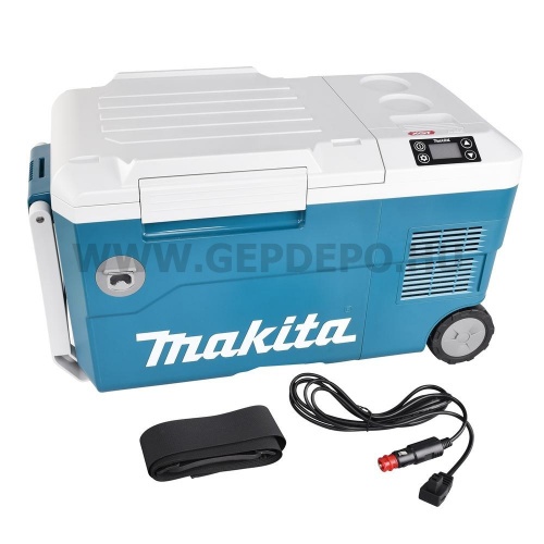 Makita CW001GZ akkus hűtő és melegentartó láda 20L XGT 40V max 18V LXT (12V/24V 230V)