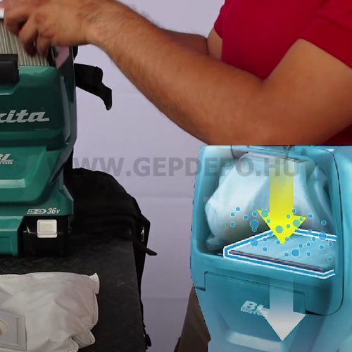 Makita cserélhető HEPA szűrő DVC260