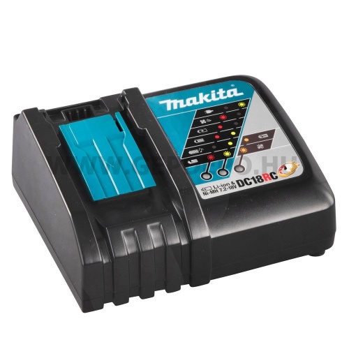 Makita DLX6092T akkus szett 18V LXT DHP484 DGA504 DJR188 DHS680 DTD153 DML802 2xBL1850B DC18RC Táska